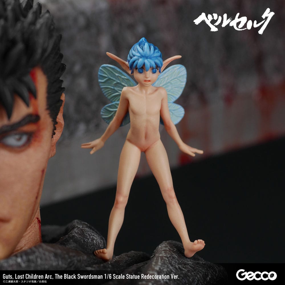 Berserk statuette 1/6 Guts Lost Children Arc The Black Swordsman Redecoration Ver. 38 cm