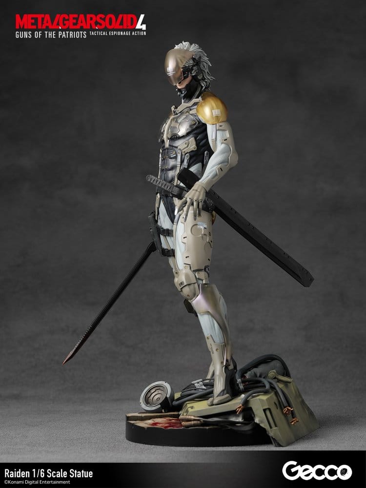 Metal Gear Solid 4 Guns of the Patriots statue 1/6 Raiden 32 cm