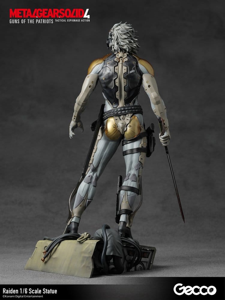 Metal Gear Solid 4 Guns of the Patriots statue 1/6 Raiden 32 cm