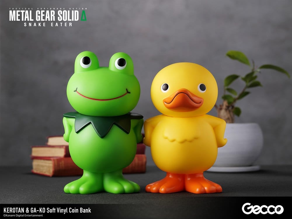 Metal Gear Solid ?: Snake Eater tirelire Vinyle Souple Kerotan 21 cm