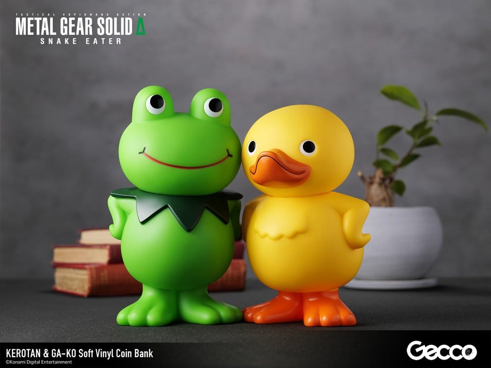 Metal Gear Solid ?: Snake Eater tirelire Vinyle Souple Kerotan 21 cm