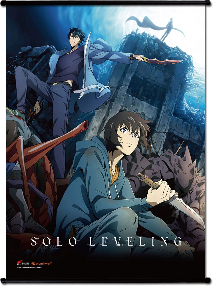 Solo Leveling wallscroll Sung Jinwoo Key Art 44 x 33 cm