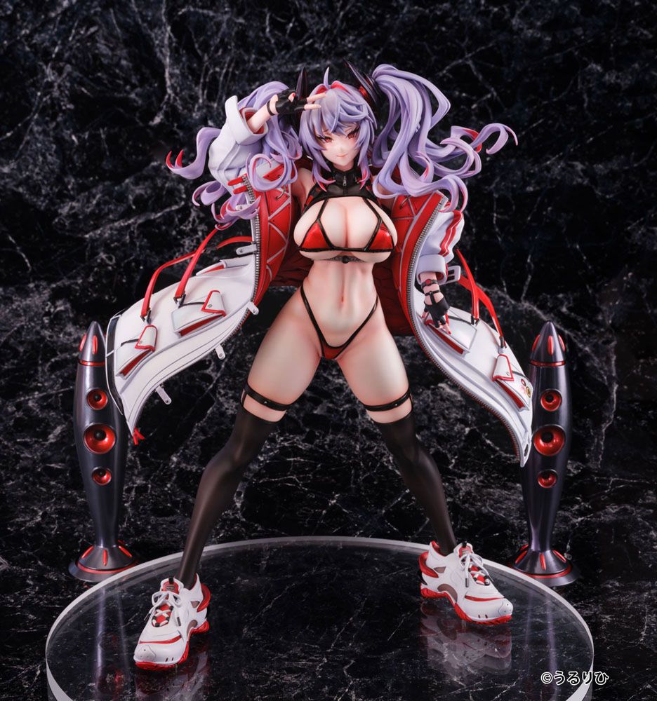Erotic Gears statuette PVC 1/6 Girl Rouge Illustration by Ulrich 30 cm
