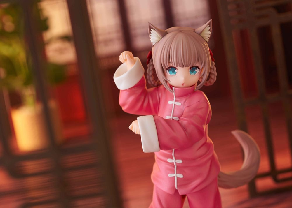 My Cat Is a Kawaii Girl statuette Palette Dress-Up Collection Kinako Nyang fu Ver. 15 cm