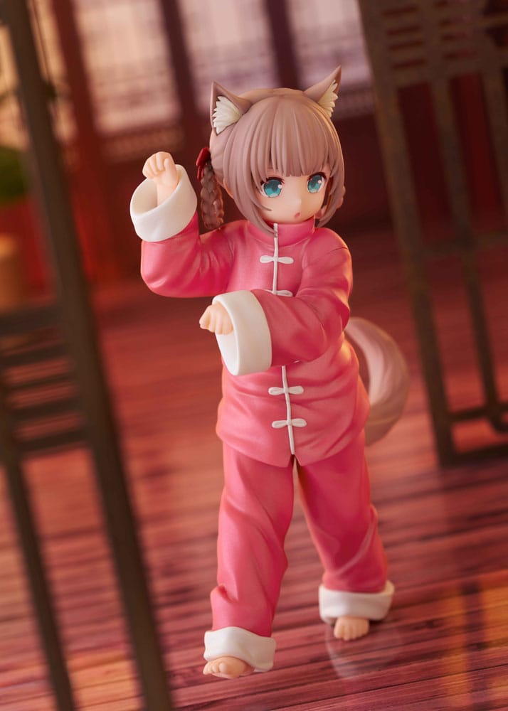 My Cat Is a Kawaii Girl statuette Palette Dress-Up Collection Kinako Nyang fu Ver. 15 cm
