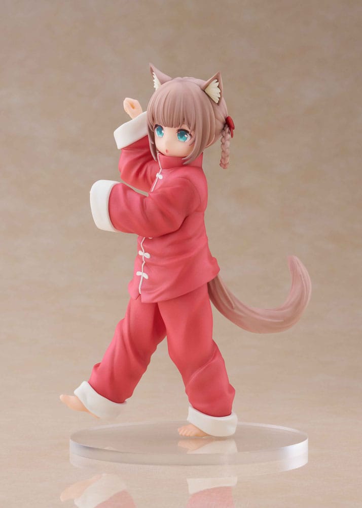 My Cat Is a Kawaii Girl statuette Palette Dress-Up Collection Kinako Nyang fu Ver. 15 cm