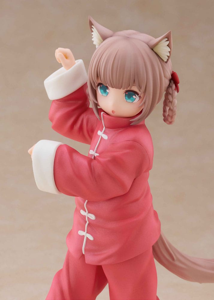 My Cat Is a Kawaii Girl statuette Palette Dress-Up Collection Kinako Nyang fu Ver. 15 cm