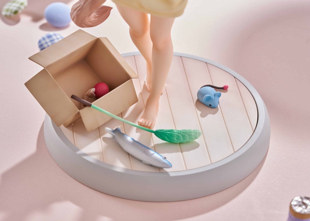 My Cat Is a Kawaii Girl statuette 1/6 Kinako Play With Ver. AmiAmi Limited Edition 21 cm