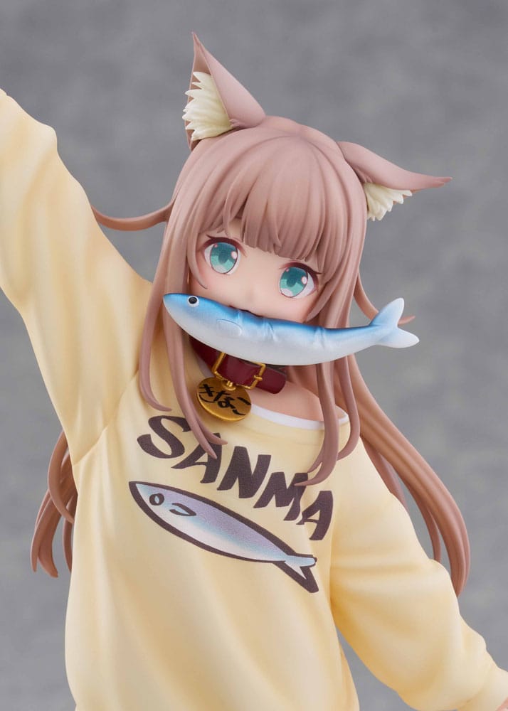 My Cat Is a Kawaii Girl statuette 1/6 Kinako Play With Ver. AmiAmi Limited Edition 21 cm