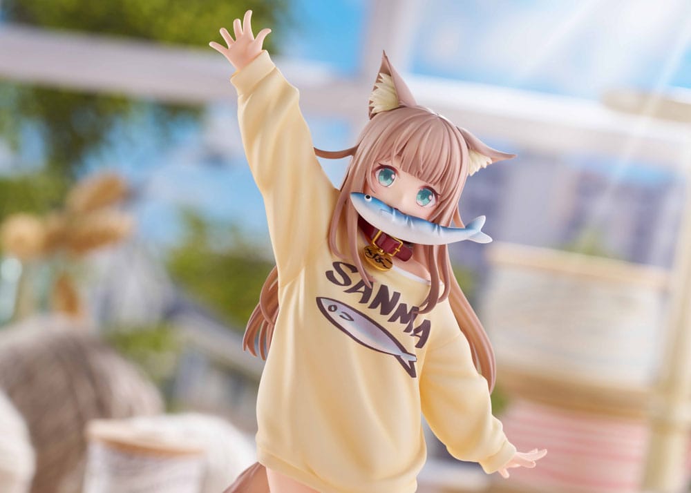 My Cat Is a Kawaii Girl statuette 1/6 Kinako Play With Ver. AmiAmi Limited Edition 21 cm