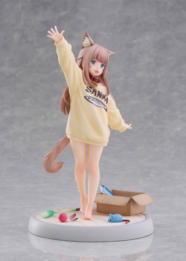 My Cat Is a Kawaii Girl statuette 1/6 Kinako Play With Ver. AmiAmi Limited Edition 21 cm