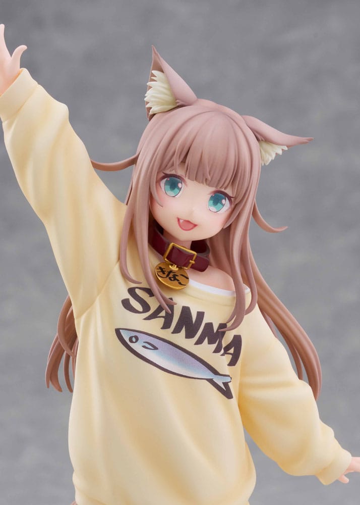 My Cat Is a Kawaii Girl statuette 1/6 Kinako Play With Ver. AmiAmi Limited Edition 21 cm