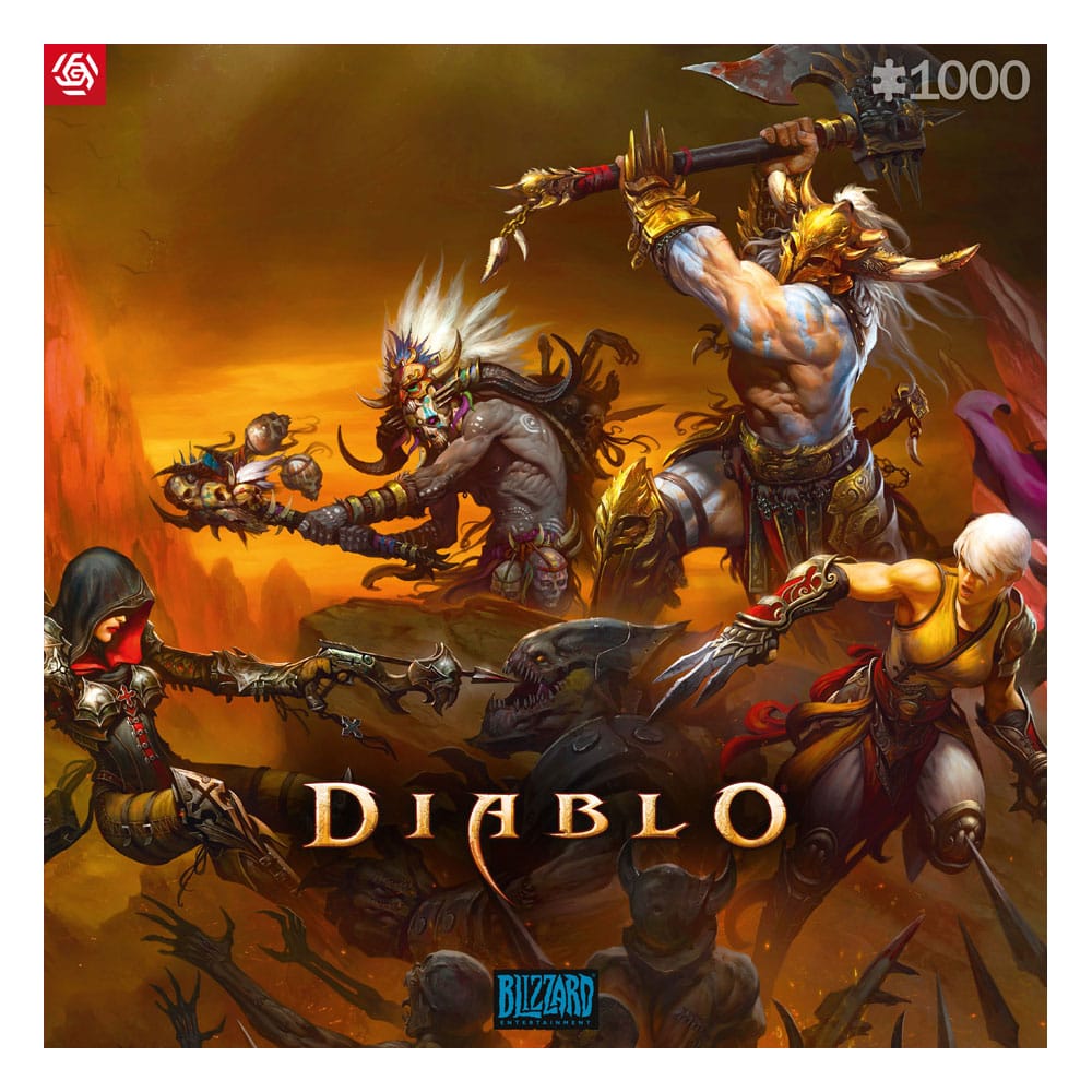 Good Loot Puzzle - Diablo III - Puzzle "Heroes Battle" 1000pcs
