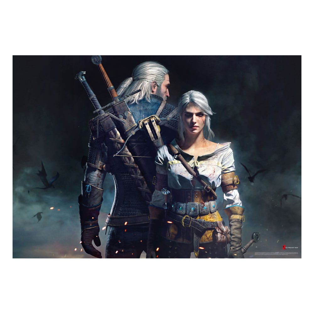 The Witcher puzzle Gaming Geralt & Ciri (1000 pièces)