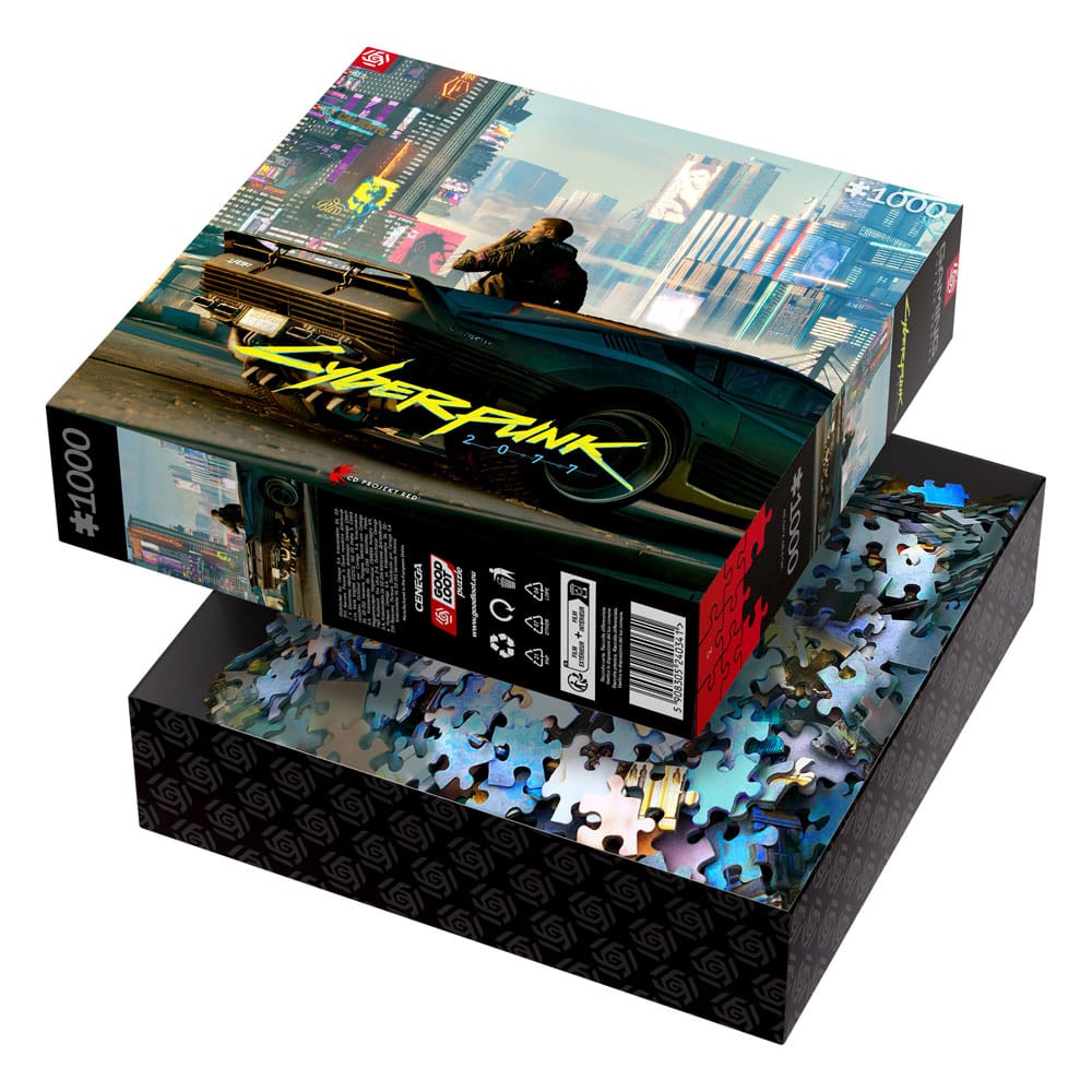 Cyberpunk 2077 puzzle Gaming Mercenary on the Rise (1000 pièces)