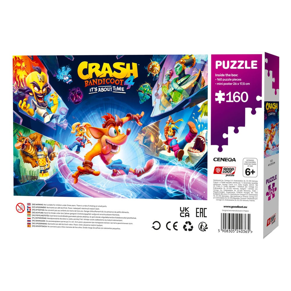 Good Loot Puzzle - Crash Bandicoot 4: It's About - Puzzle 160pcs