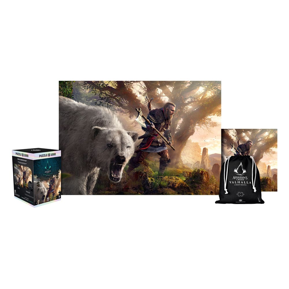 Assassin's Creed Valhalla puzzle Premium Eivor & Polar Bear (1000 pièces)