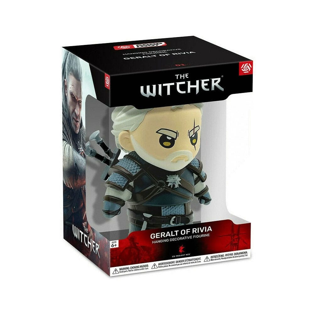The Witcher Figurine à suspendre Geralt of Rivia 10 cm