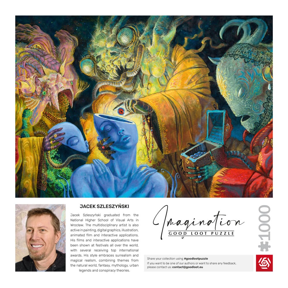Jacek Szleszynski puzzle Imagination The Gift / Dar (1000 pièces)