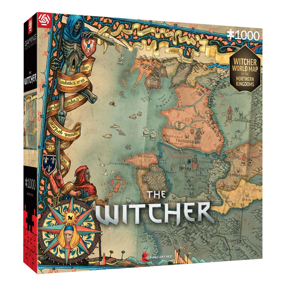 Good Loot Puzzle - The Witcher 3 - Puzzle "The Northern Kingdoms" 1000pcs