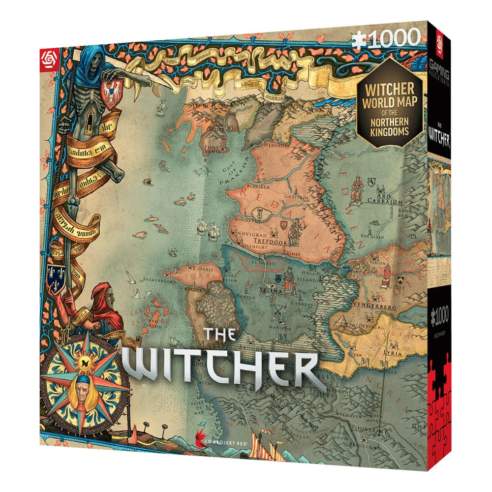 Good Loot Puzzle - The Witcher 3 - Puzzle "The Northern Kingdoms" 1000pcs