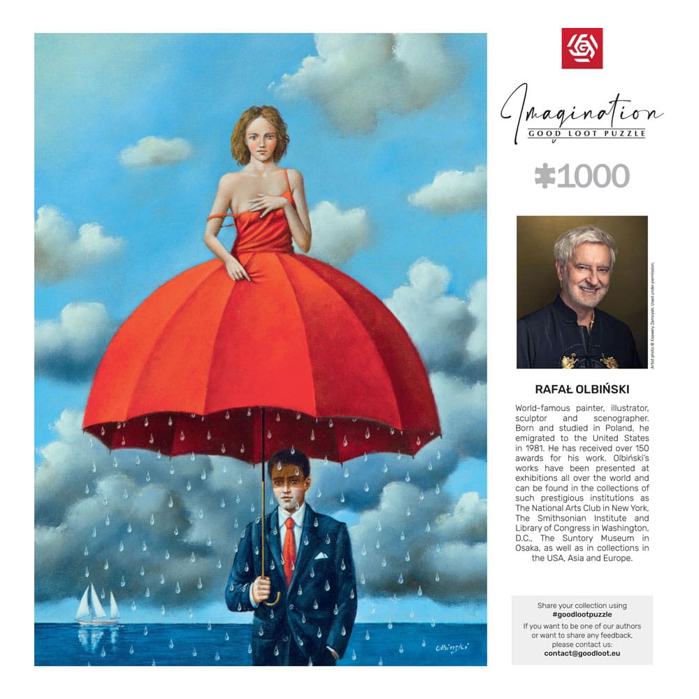 Rafal Olbinski puzzle Imagination Defence Against Banality (1000 pièces)