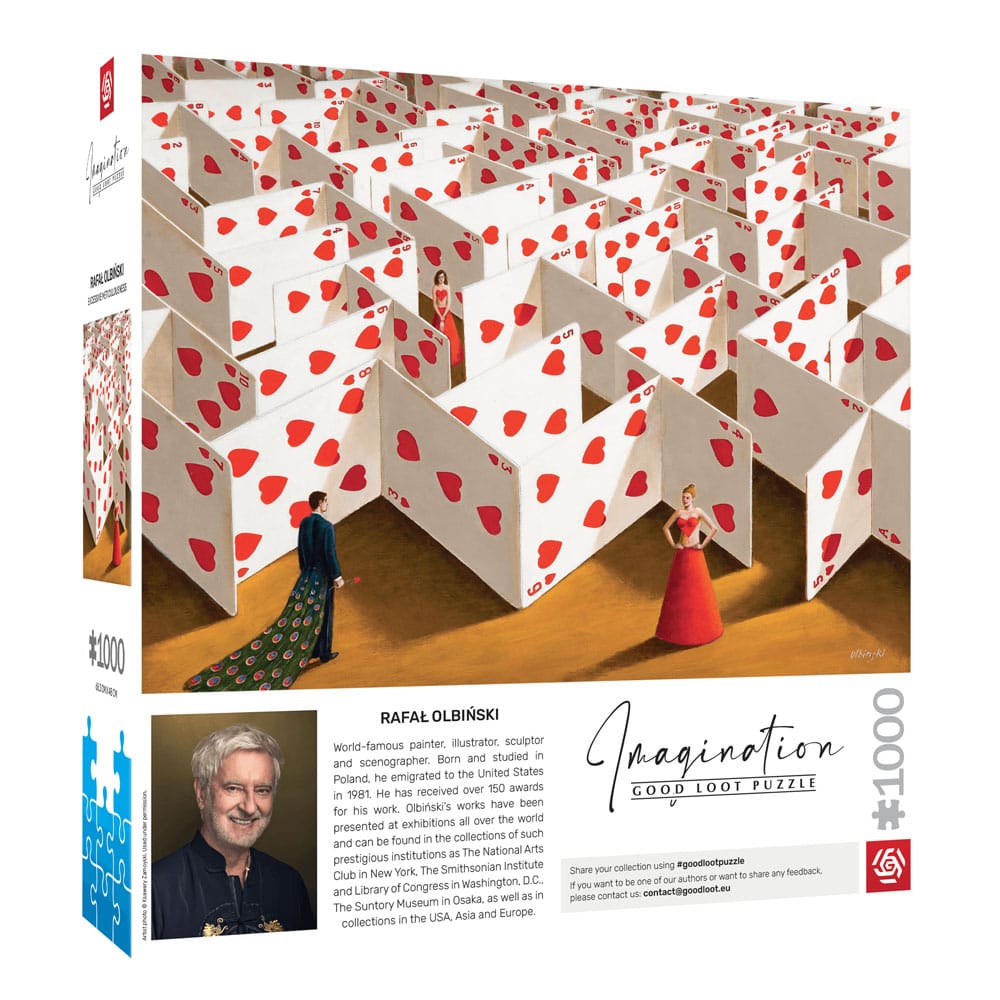 Rafal Olbinski puzzle Imagination Excessive Meticulousness (1000 pièces)