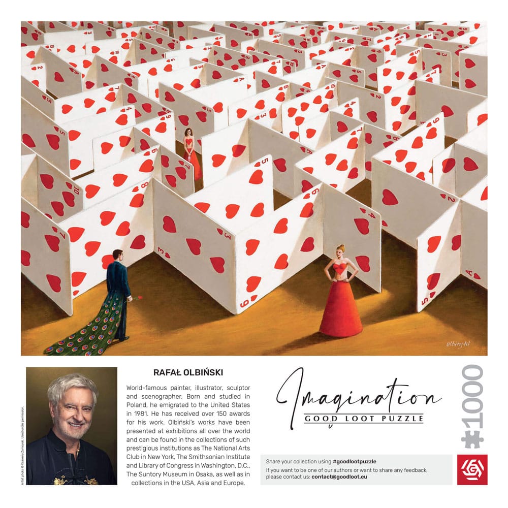 Rafal Olbinski puzzle Imagination Excessive Meticulousness (1000 pièces)