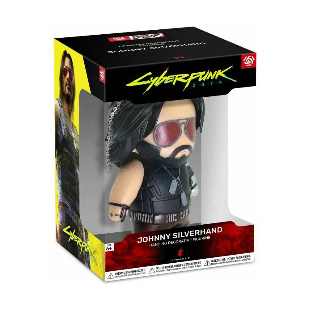 Cyberpunk 2077 Figurine à suspendre Johnny Silverhand 10 cm