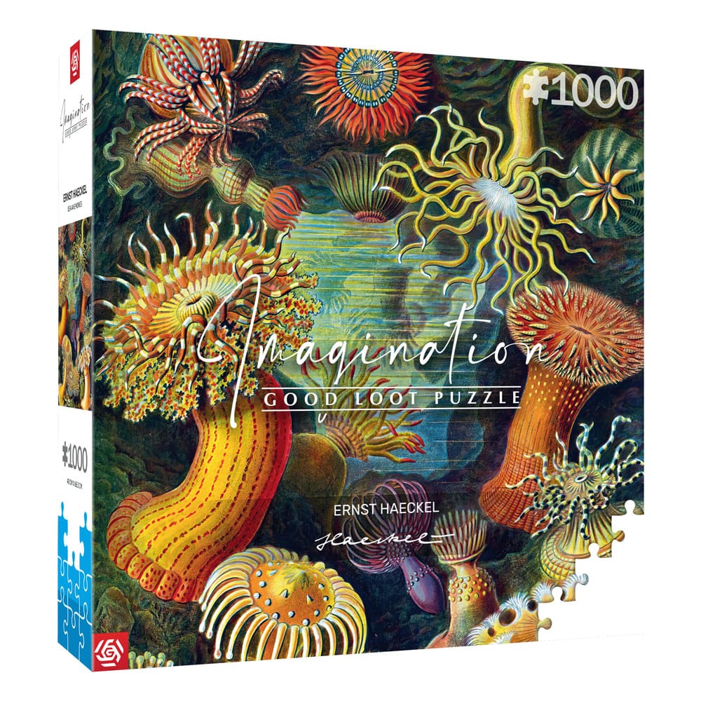 Ernst Haeckel puzzle Imagination Sea Anemones/Stworzenia morskie (1000 pièces)