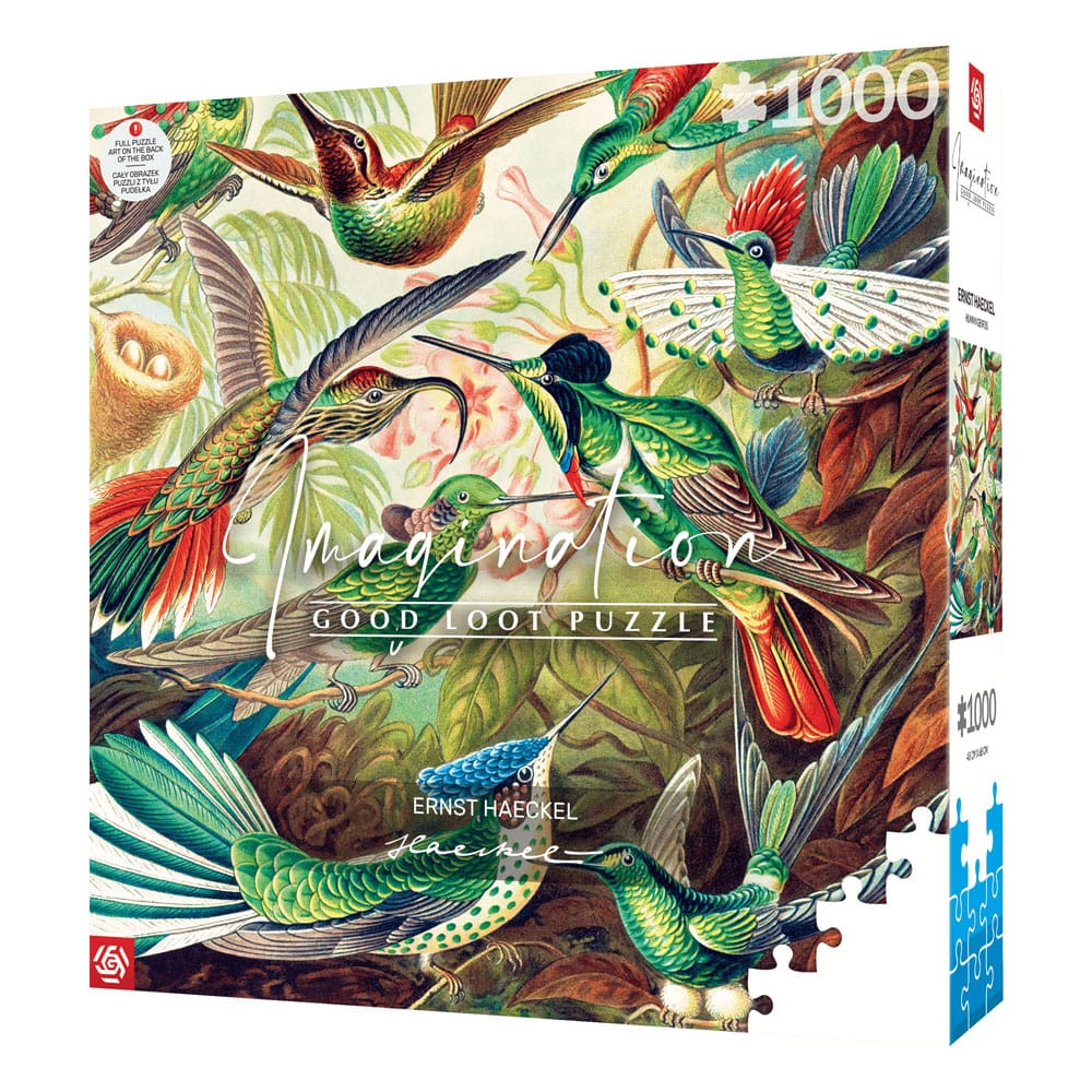 Ernst Haeckel puzzle Imagination Hummingbirds/Kolibry (1000 pièces)