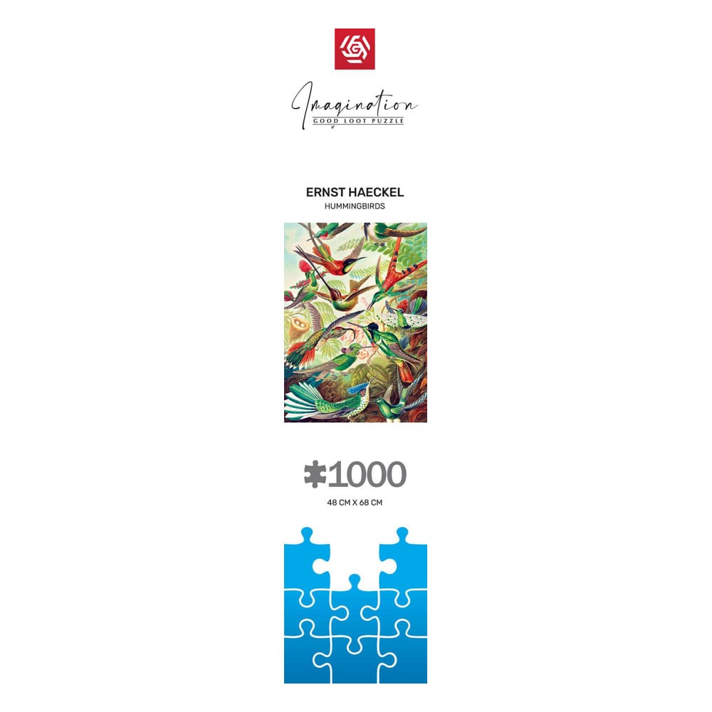Ernst Haeckel puzzle Imagination Hummingbirds/Kolibry (1000 pièces)