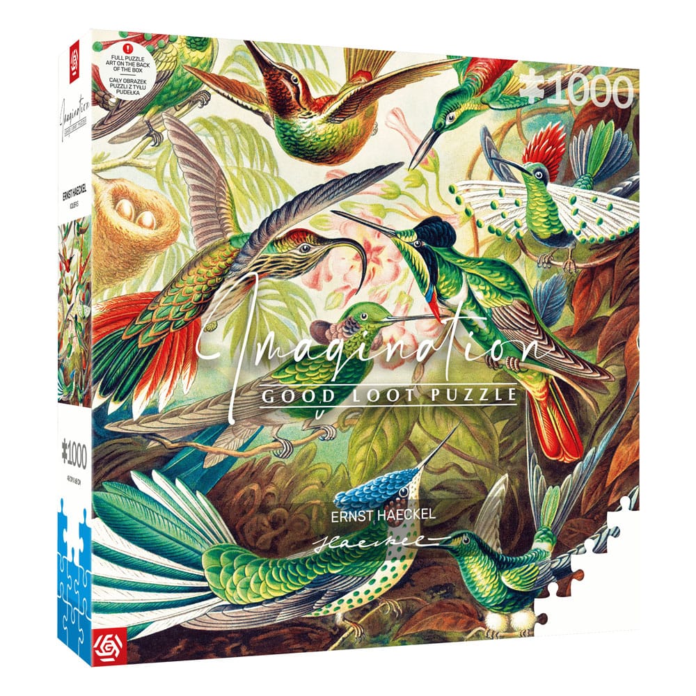 Ernst Haeckel puzzle Imagination Hummingbirds/Kolibry (1000 pièces)