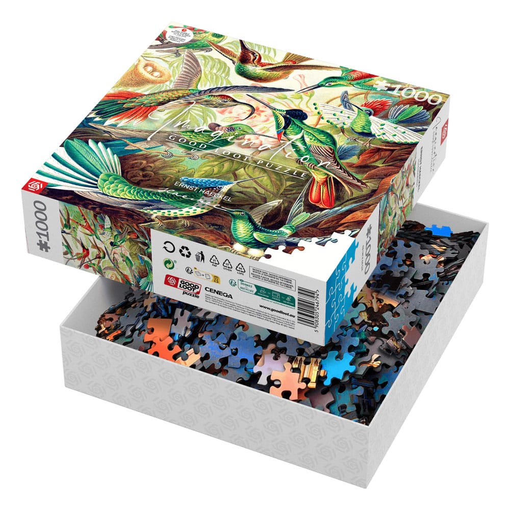 Ernst Haeckel puzzle Imagination Hummingbirds/Kolibry (1000 pièces)