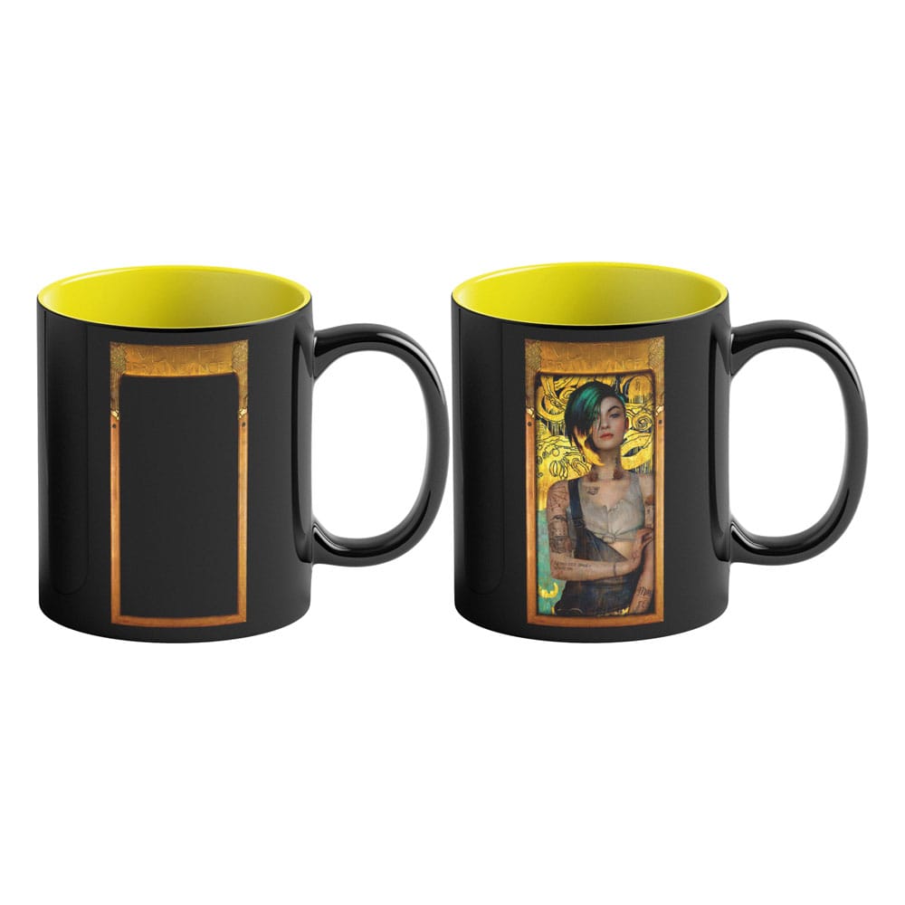 Cyberpunk 2077 mug effet thermique Game Art Chronicles Judy inspired by Gustav Klimt 450 ml