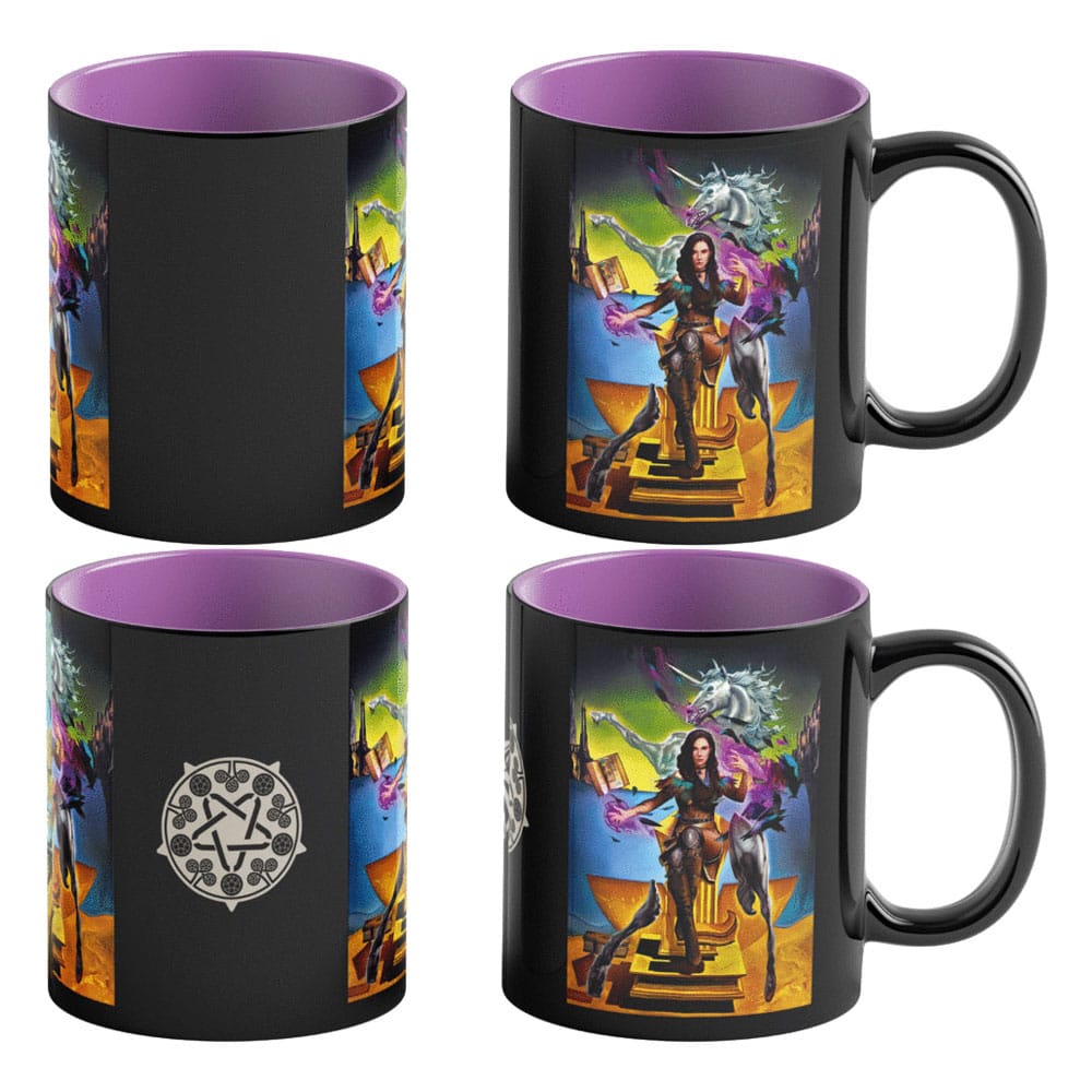 The Witcher III: Wild Hunt mug effet thermique Game Art Chronicles Yennefer inspired by Salvador Dali 450 ml