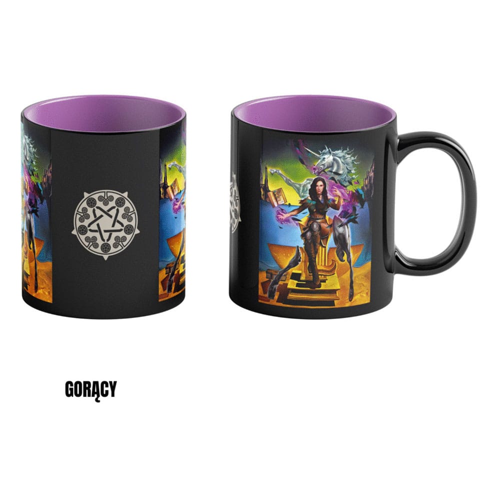 The Witcher III: Wild Hunt mug effet thermique Game Art Chronicles Yennefer inspired by Salvador Dali 450 ml
