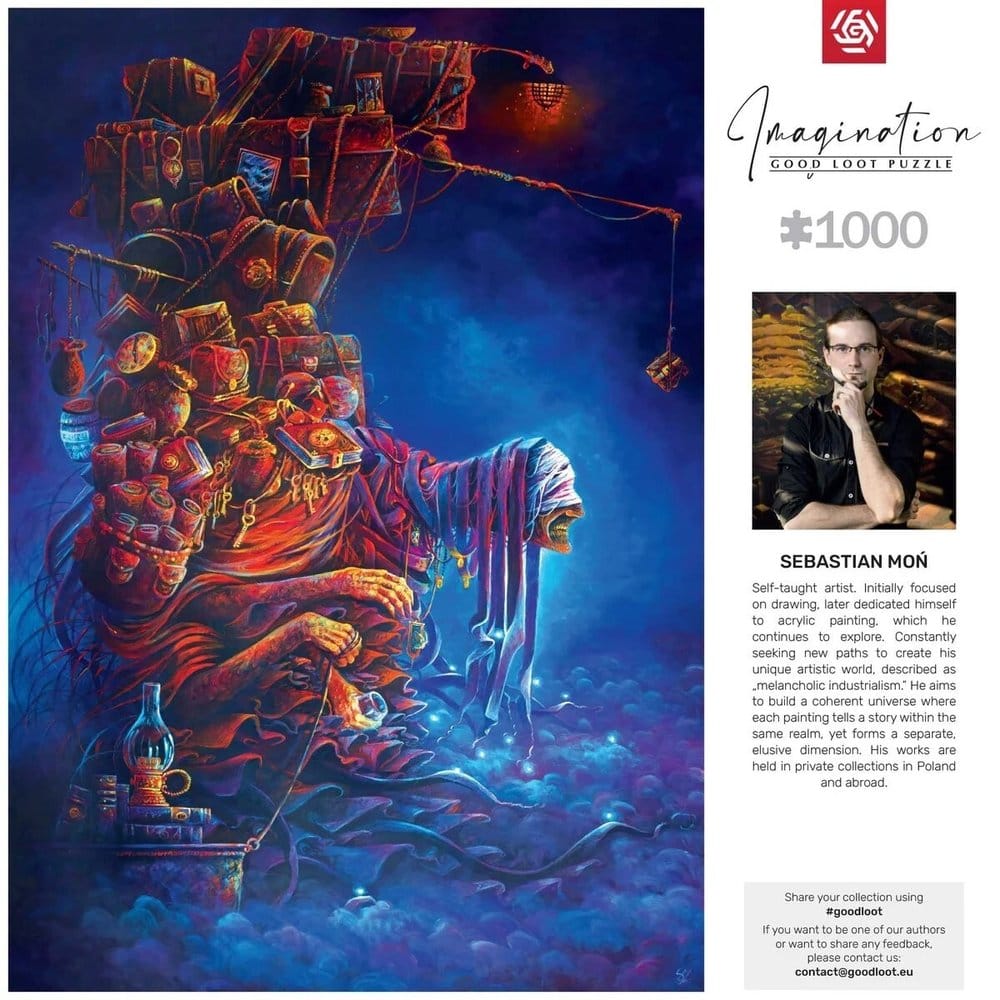 Puzzle Imagination Series Sebastian Mon Ciezar doswiadczen (1000 pièces)
