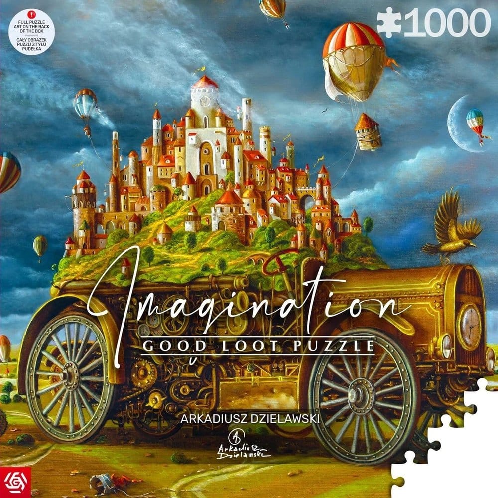 Puzzle Imagination Series Arkadiusz Dzielawski Wielka przeprowadzka (1000 pièces)