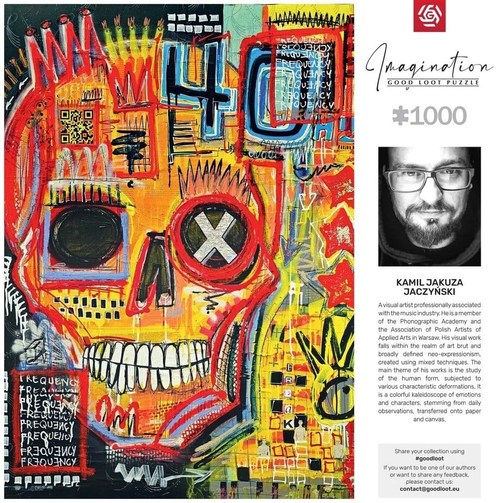 Puzzle Imagination Series Kamil Jakuza Jaczynski 40 HZ (1000 pièces)