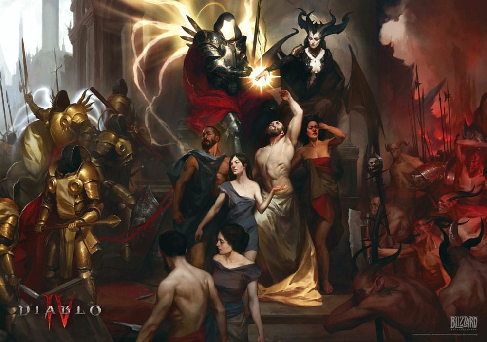 Good Loot Puzzle - Diablo IV - Puzzle "Birth of Nephalem" 1000pcs
