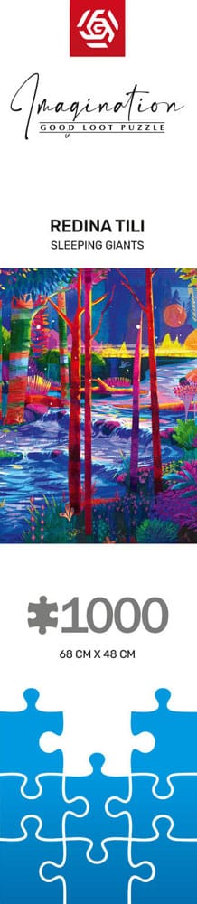 Redina Tili Puzzle Sleeping Giants (1000 pièces)