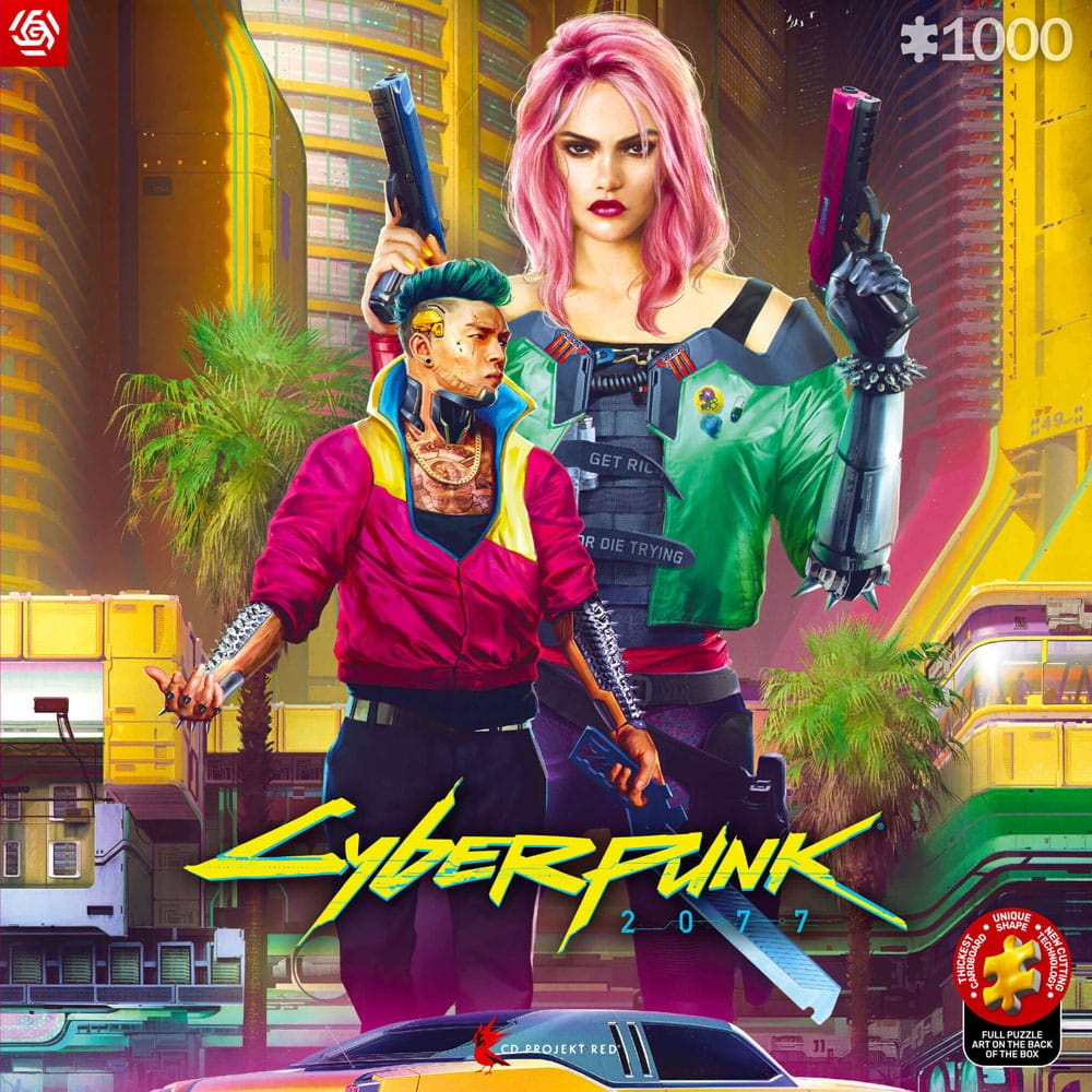 Good Loot Puzzle - Cyberpunk 2077 - Puzzle "Kitsch Style" 1000pcs