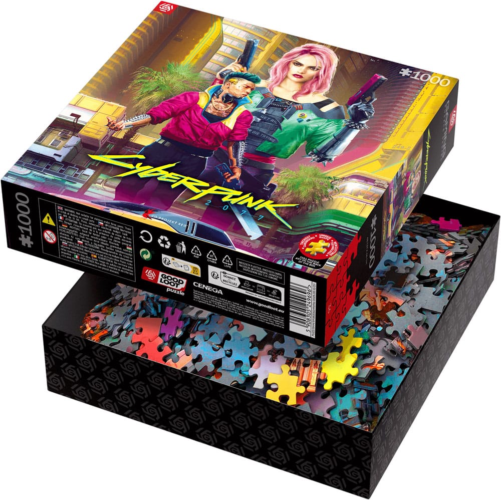 Good Loot Puzzle - Cyberpunk 2077 - Puzzle "Kitsch Style" 1000pcs