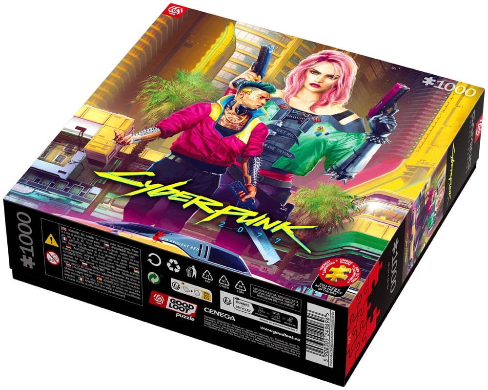 Good Loot Puzzle - Cyberpunk 2077 - Puzzle "Kitsch Style" 1000pcs
