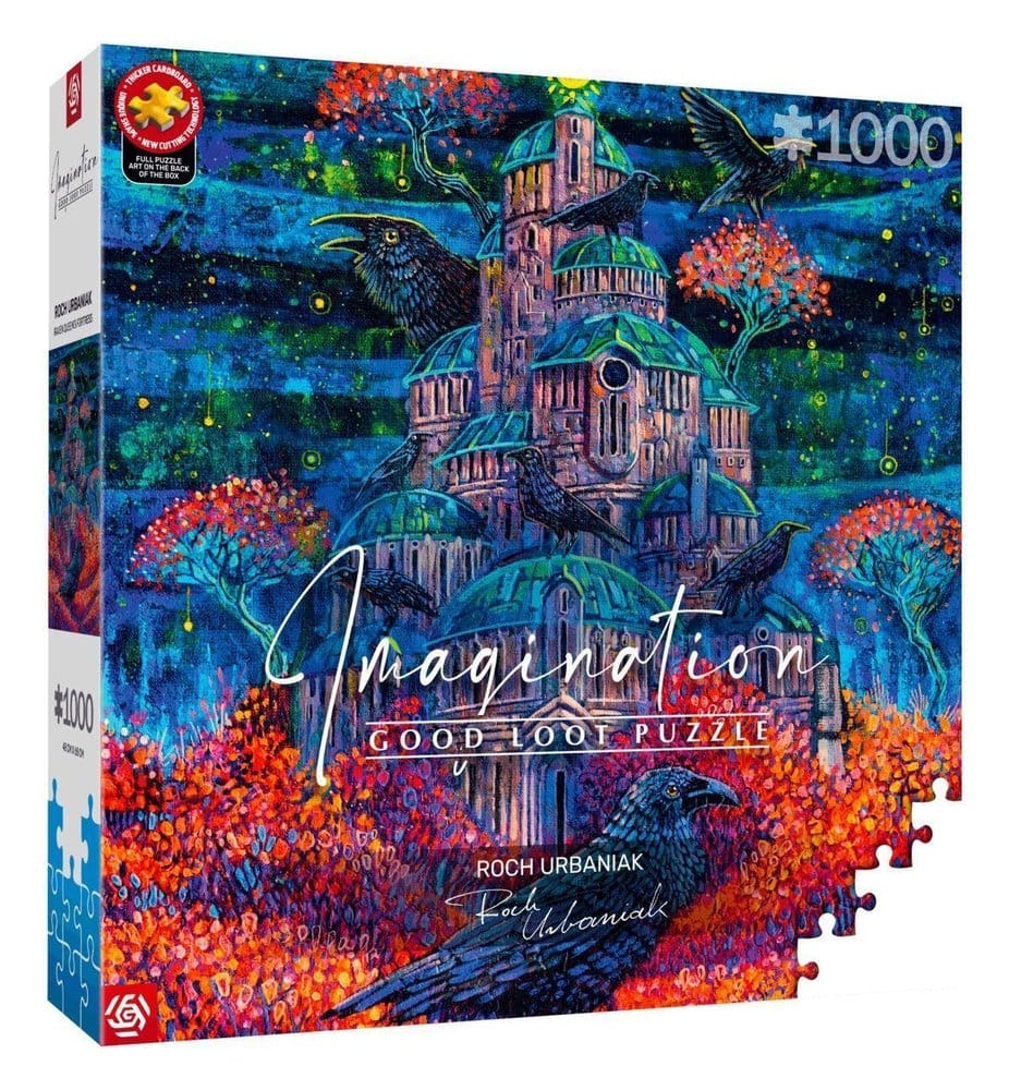 Puzzle Imagination Series Roch Urbaniak Twierdza Pani Kruków (1000 pièces)