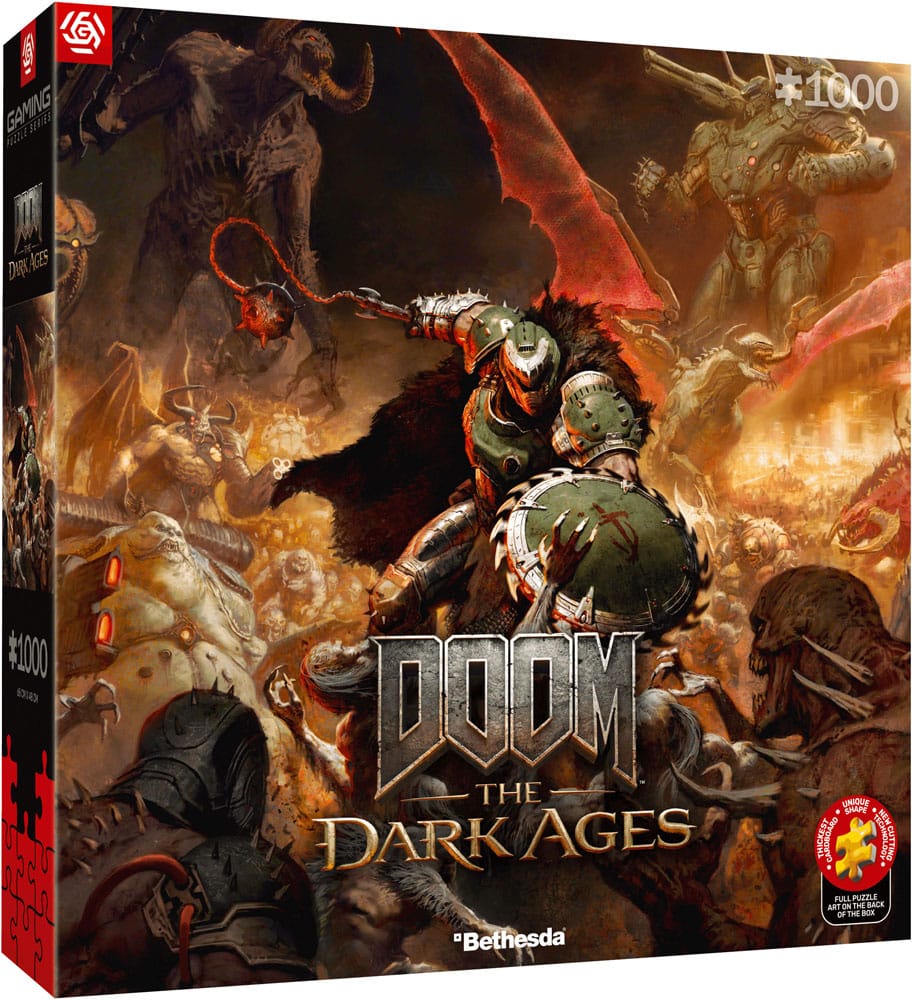 Good Loot Puzzle - DOOM: The Dark Ages - Puzzle "Slayer's Rage" 1000pcs