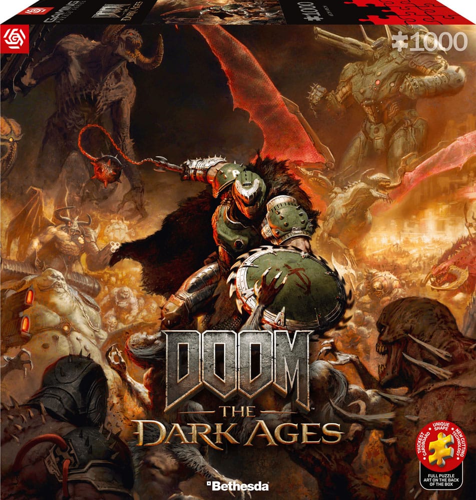 Good Loot Puzzle - DOOM: The Dark Ages - Puzzle "Slayer's Rage" 1000pcs