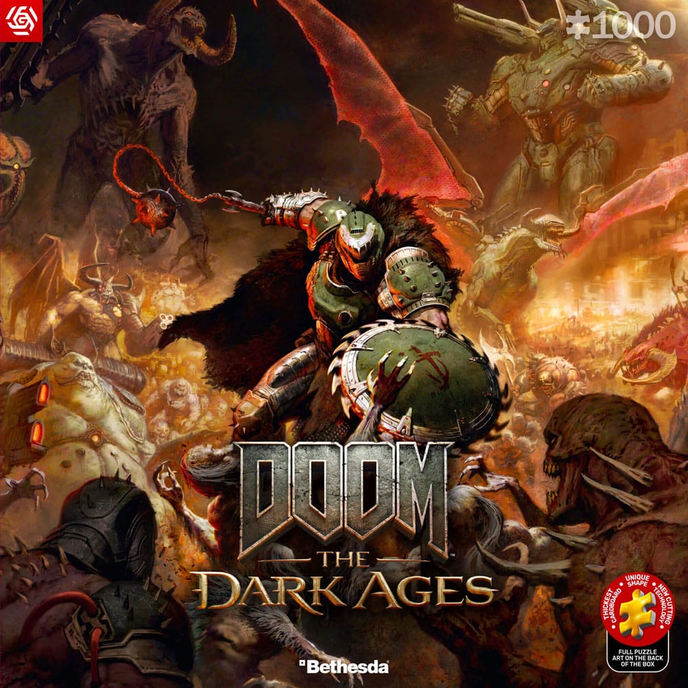 Good Loot Puzzle - DOOM: The Dark Ages - Puzzle "Slayer's Rage" 1000pcs