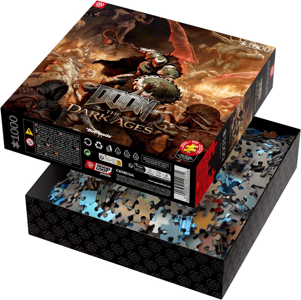 Good Loot Puzzle - DOOM: The Dark Ages - Puzzle "Slayer's Rage" 1000pcs
